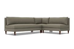 Magnolia Armless 3pc Modular Sectional Sofa