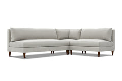 Magnolia Armless 3pc Modular Sectional Sofa