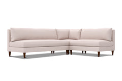 Magnolia Armless 3pc Modular Sectional Sofa