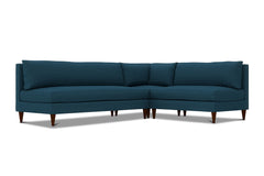 Magnolia Armless 3pc Modular Sectional Sofa