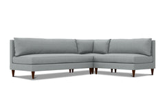 Magnolia Armless 3pc Modular Sectional Sofa