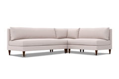 Magnolia Armless 3pc Modular Sectional Sofa