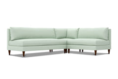 Magnolia Armless 3pc Modular Sectional Sofa