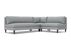 Magnolia Armless 3pc Modular Sectional Sofa