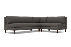 Magnolia Armless 3pc Modular Sectional Sofa