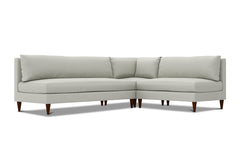 Magnolia Armless 3pc Modular Sectional Sofa