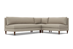 Magnolia Armless 3pc Modular Sectional Sofa