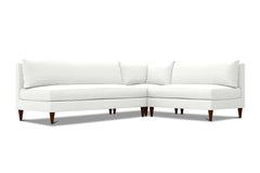 Magnolia Armless 3pc Modular Sectional Sofa