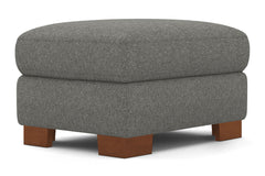 Melrose Ottoman :: Leg Finish: Pecan / Size: 23x30