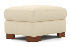 Melrose Ottoman :: Leg Finish: Pecan / Size: 23x30