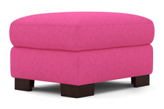 Melrose Ottoman :: Leg Finish: Espresso / Size: 23x30