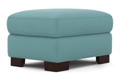 Melrose Ottoman :: Leg Finish: Espresso / Size: 23x30