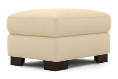 Melrose Ottoman :: Leg Finish: Espresso / Size: 23x30