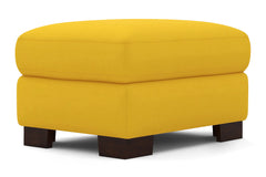 Melrose Ottoman :: Leg Finish: Espresso / Size: 23x30