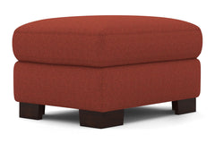 Melrose Ottoman :: Leg Finish: Espresso / Size: 23x30