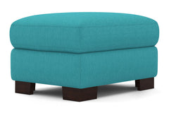 Melrose Ottoman :: Leg Finish: Espresso / Size: 23x30