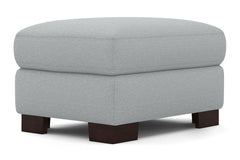 Melrose Ottoman :: Leg Finish: Espresso / Size: 23x30