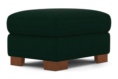 Melrose Ottoman :: Leg Finish: Pecan / Size: 23x30