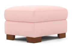 Melrose Ottoman :: Leg Finish: Pecan / Size: 23x30