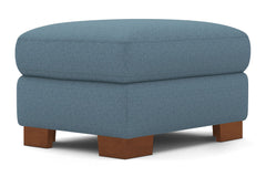 Melrose Ottoman :: Leg Finish: Pecan / Size: 23x30