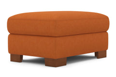 Melrose Ottoman :: Leg Finish: Pecan / Size: 25x35