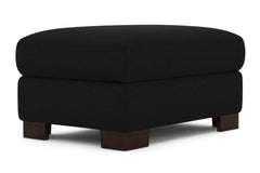 Melrose Ottoman :: Leg Finish: Espresso / Size: 25x35