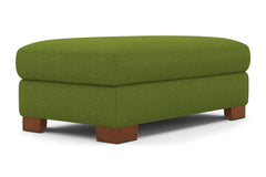 Melrose Ottoman :: Leg Finish: Pecan / Size: 28x48