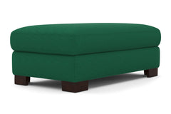 Melrose Ottoman :: Leg Finish: Espresso / Size: 28x48