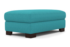 Melrose Ottoman :: Leg Finish: Espresso / Size: 28x48