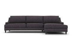 Soto 2pc Sectional Sofa :: Leg Finish: Espresso / Configuration: RAF - Chaise on the Right