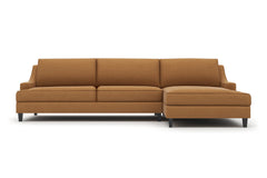 Soto 2pc Sectional Sofa :: Leg Finish: Espresso / Configuration: RAF - Chaise on the Right