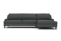 Soto 2pc Sectional Sofa :: Leg Finish: Espresso / Configuration: RAF - Chaise on the Right
