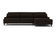 Soto 2pc Sectional Sofa :: Leg Finish: Espresso / Configuration: RAF - Chaise on the Right