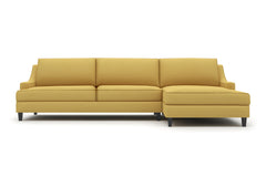 Soto 2pc Sectional Sofa :: Leg Finish: Espresso / Configuration: RAF - Chaise on the Right