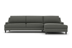 Soto 2pc Sectional Sofa :: Leg Finish: Espresso / Configuration: RAF - Chaise on the Right