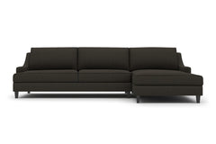 Soto 2pc Sectional Sofa :: Leg Finish: Espresso / Configuration: RAF - Chaise on the Right