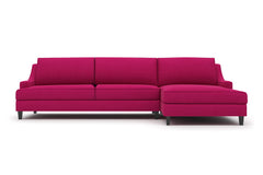 Soto 2pc Sectional Sofa :: Leg Finish: Espresso / Configuration: RAF - Chaise on the Right