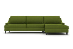 Soto 2pc Sectional Sofa :: Leg Finish: Espresso / Configuration: RAF - Chaise on the Right