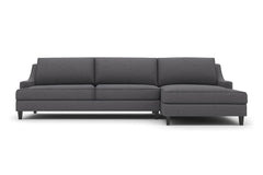 Soto 2pc Sectional Sofa :: Leg Finish: Espresso / Configuration: RAF - Chaise on the Right