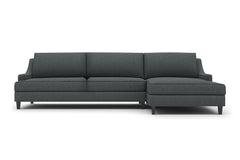 Soto 2pc Sectional Sofa :: Leg Finish: Espresso / Configuration: RAF - Chaise on the Right