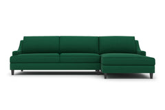 Soto 2pc Sectional Sofa :: Leg Finish: Espresso / Configuration: RAF - Chaise on the Right
