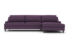 Soto 2pc Sectional Sofa :: Leg Finish: Espresso / Configuration: RAF - Chaise on the Right