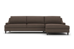 Soto 2pc Sectional Sofa :: Leg Finish: Espresso / Configuration: RAF - Chaise on the Right