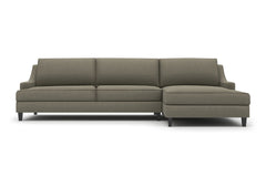 Soto 2pc Sectional Sofa :: Leg Finish: Espresso / Configuration: RAF - Chaise on the Right