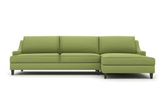 Soto 2pc Sectional Sofa :: Leg Finish: Espresso / Configuration: RAF - Chaise on the Right