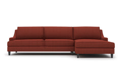 Soto 2pc Sectional Sofa :: Leg Finish: Espresso / Configuration: RAF - Chaise on the Right