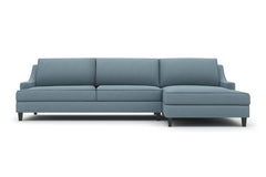 Soto 2pc Sectional Sofa :: Leg Finish: Espresso / Configuration: RAF - Chaise on the Right
