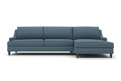Soto 2pc Sectional Sofa :: Leg Finish: Espresso / Configuration: RAF - Chaise on the Right