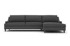 Soto 2pc Sectional Sofa :: Leg Finish: Espresso / Configuration: RAF - Chaise on the Right