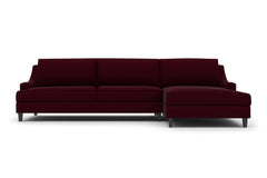 Soto 2pc Sectional Sofa :: Leg Finish: Espresso / Configuration: RAF - Chaise on the Right